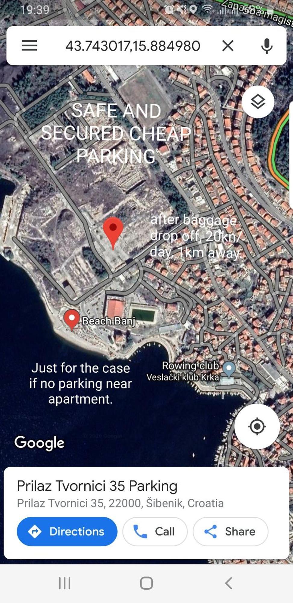 Duje & Roko Apartments Šibenik Eksteriør bilde
